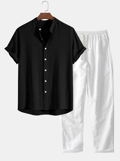 Vero – Linnen Zomerset met Overhemd en Broek voor Heren