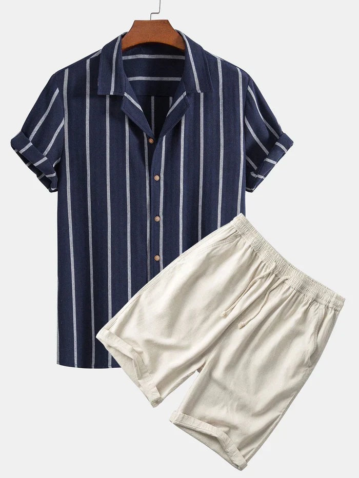 GESTREEPTE SET