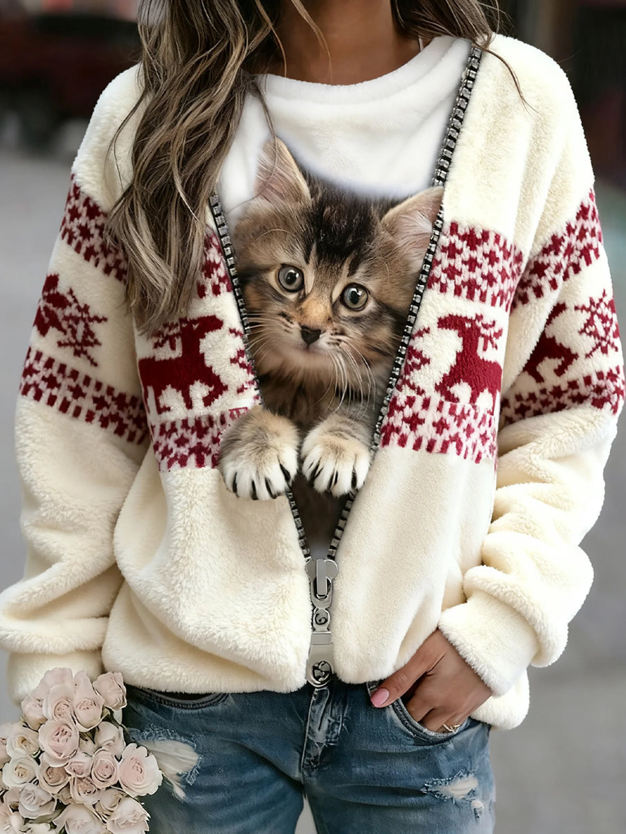 Flora – Casual Art-Sweater