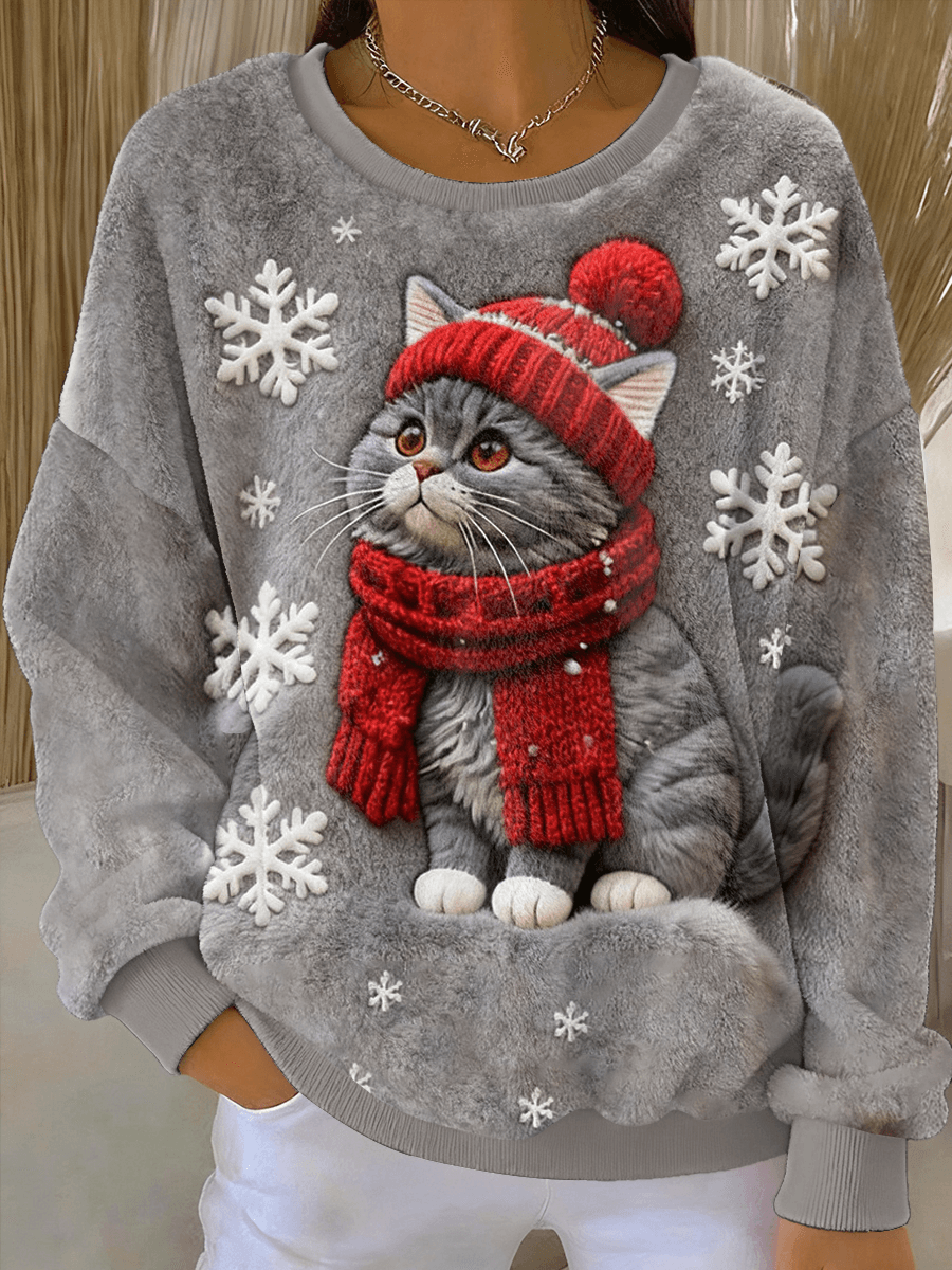 Chloé – Flanellen Kerstsweater