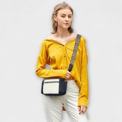 Mira™ – Elegante leren schoudertas